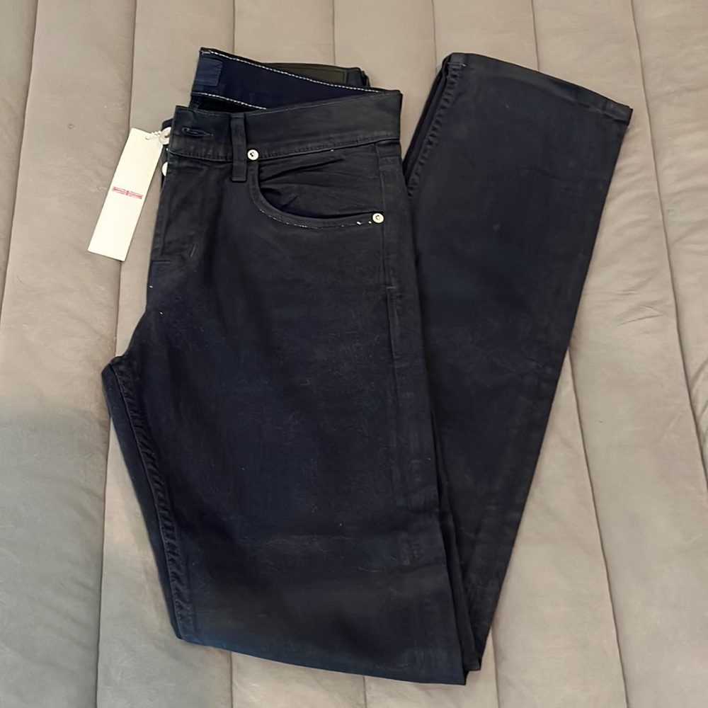Hudson coated jeans